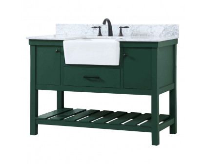 Elegant Bathroom Vanity - Green (VF60148GN-BS)