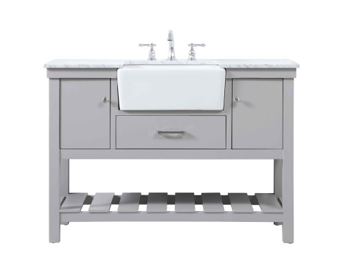 Elegant Bathroom Vanity - Gray (VF60148GR)