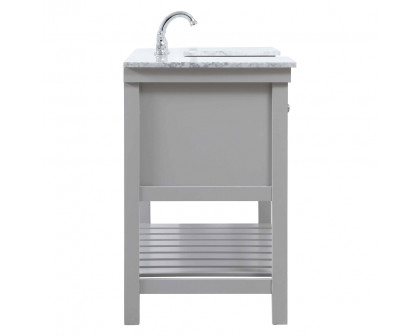 Elegant Bathroom Vanity - Gray (VF60148GR)