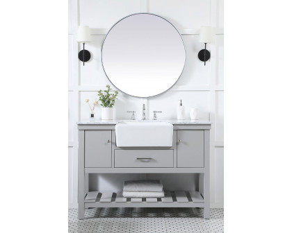 Elegant Bathroom Vanity - Gray (VF60148GR)