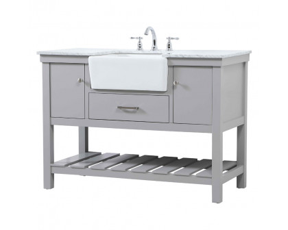 Elegant Bathroom Vanity - Gray (VF60148GR)