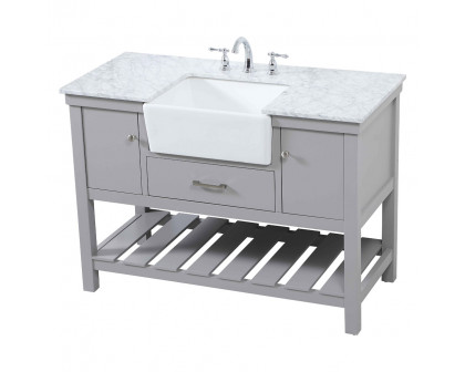 Elegant Bathroom Vanity - Gray (VF60148GR)