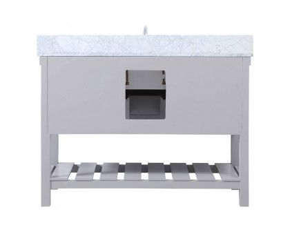 Elegant Bathroom Vanity - Gray (VF60148GR-BS)