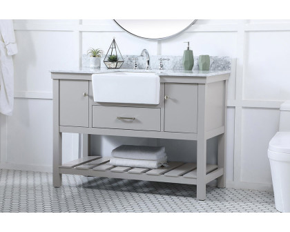 Elegant Bathroom Vanity - Gray (VF60148GR-BS)