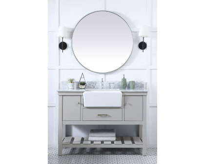 Elegant Bathroom Vanity - Gray (VF60148GR-BS)