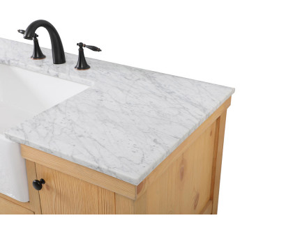 Elegant Bathroom Vanity - Natural Wood (VF60148NW)