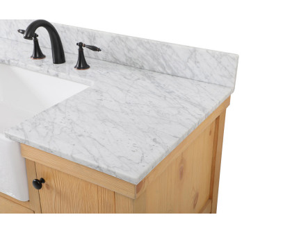 Elegant Bathroom Vanity - Natural Wood (VF60148NW-BS)