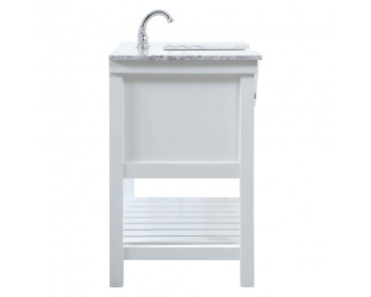 Elegant Bathroom Vanity - White (VF60148WH)