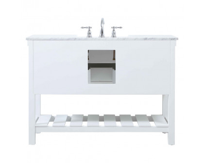 Elegant Bathroom Vanity - White (VF60148WH)