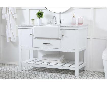 Elegant Bathroom Vanity - White (VF60148WH)