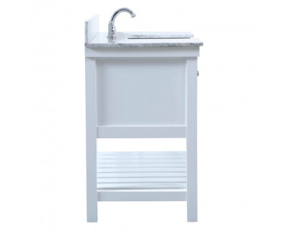 Elegant Bathroom Vanity - White (VF60148WH-BS)