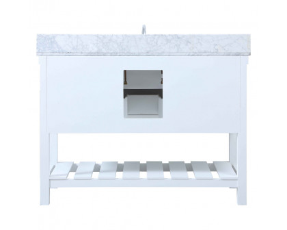 Elegant Bathroom Vanity - White (VF60148WH-BS)