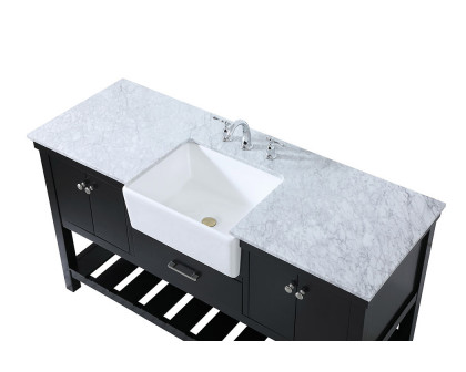 Elegant Bathroom Vanity - Black (VF60160BK)