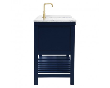 Elegant Bathroom Vanity - Blue (VF60160BL)