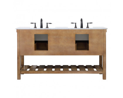 Elegant Bathroom Vanity - Driftwood (VF60160DDW)