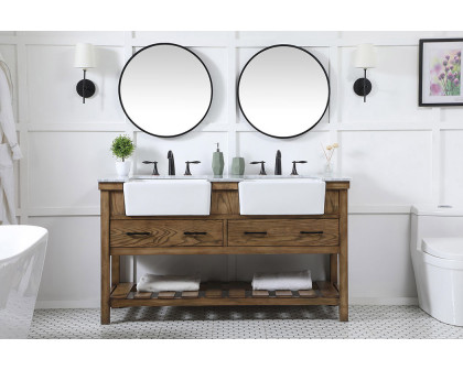 Elegant Bathroom Vanity - Driftwood (VF60160DDW)