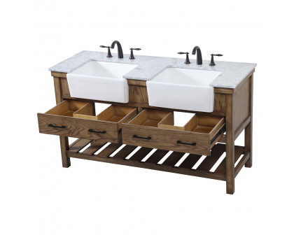 Elegant Bathroom Vanity - Driftwood (VF60160DDW)