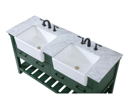 Elegant Bathroom Vanity - Green (VF60160DGN)