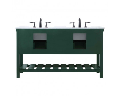 Elegant Bathroom Vanity - Green (VF60160DGN)