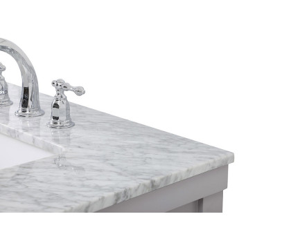 Elegant Bathroom Vanity - Gray (VF60160DGR)