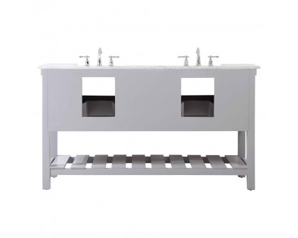 Elegant Bathroom Vanity - Gray (VF60160DGR)