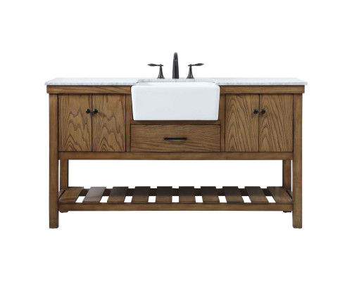 Elegant Bathroom Vanity - Driftwood (VF60160DW)