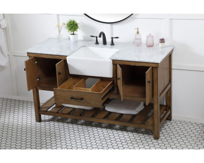 Elegant Bathroom Vanity - Driftwood (VF60160DW)