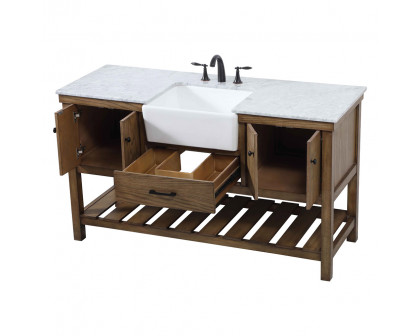 Elegant Bathroom Vanity - Driftwood (VF60160DW)