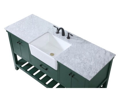 Elegant Bathroom Vanity - Green (VF60160GN)