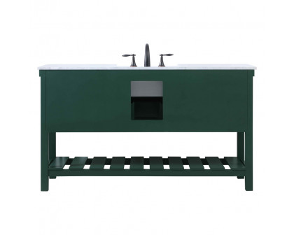 Elegant Bathroom Vanity - Green (VF60160GN)