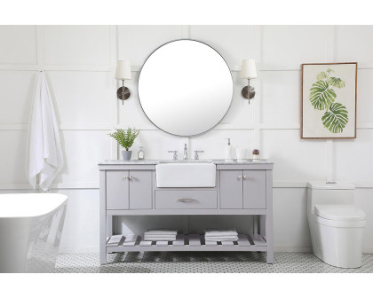 Elegant Bathroom Vanity - Gray (VF60160GR)