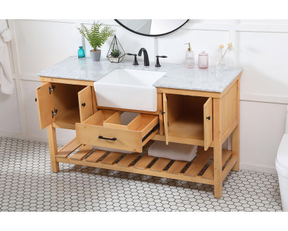 Elegant Bathroom Vanity - Natural Wood (VF60160NW)