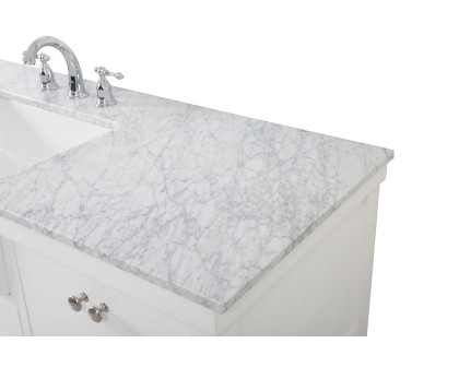 Elegant Bathroom Vanity - White (VF60160WH)