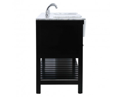 Elegant Bathroom Vanity - Black (VF60172DBK)