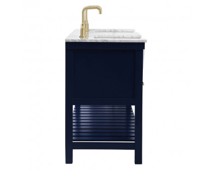 Elegant Bathroom Vanity - Blue (VF60172DBL)