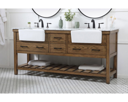 Elegant Bathroom Vanity - Driftwood (VF60172DDW)