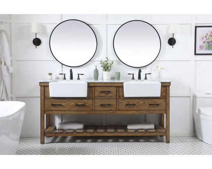 Elegant Bathroom Vanity - Driftwood (VF60172DDW)