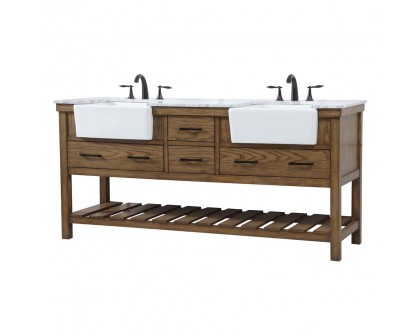 Elegant Bathroom Vanity - Driftwood (VF60172DDW)