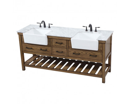 Elegant Bathroom Vanity - Driftwood (VF60172DDW)