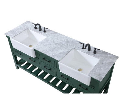 Elegant Bathroom Vanity - Green (VF60172DGN)