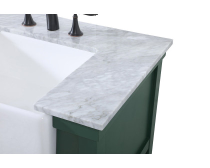 Elegant Bathroom Vanity - Green (VF60172DGN)