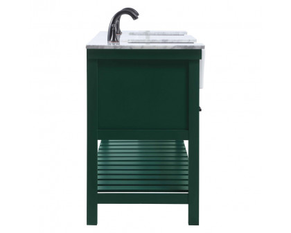 Elegant Bathroom Vanity - Green (VF60172DGN)