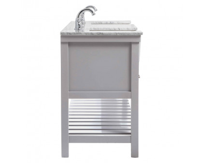 Elegant Bathroom Vanity - Gray (VF60172DGR)