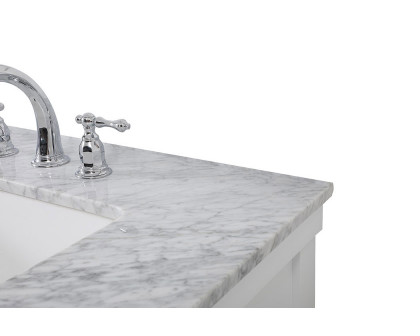 Elegant Bathroom Vanity - White (VF60172DWH)