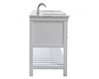 Elegant Bathroom Vanity - White (VF60172DWH)