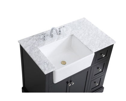 Elegant Bathroom Vanity - Black (VF60236BK)