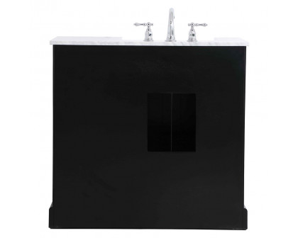 Elegant Bathroom Vanity - Black (VF60236BK)