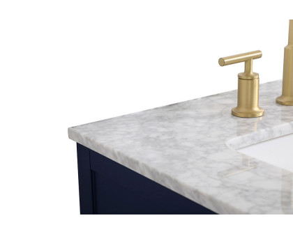 Elegant Bathroom Vanity - Blue (VF60236BL)