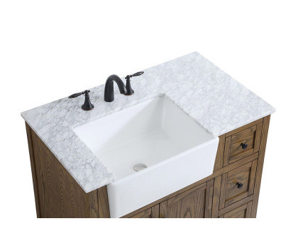 Elegant Bathroom Vanity - Driftwood (VF60236DW)