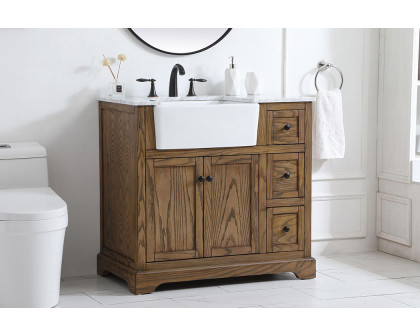 Elegant Bathroom Vanity - Driftwood (VF60236DW)